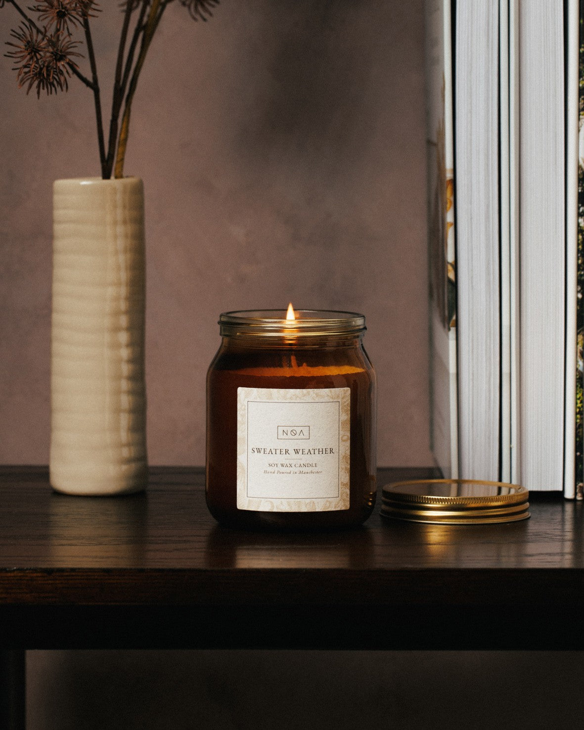 Sweater Weather Large Soy Candle